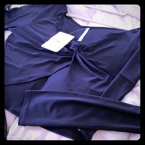 FABLETICS Long Sleeve Crop Top